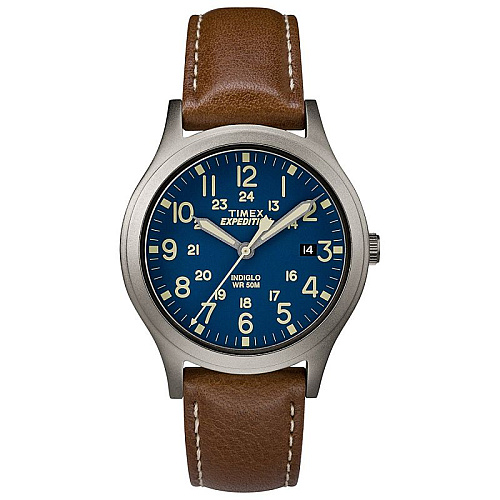 Expedition Scout Midsize 36mm Leather Strap - Brown